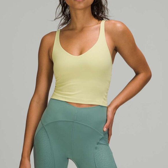 Lululemon Align Tank Top Green (Size 12) workout athleisure gym stretch comfy - Picture 1 of 6